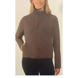 Kirkland Signature Ladies Active Full Zip Medium S9 Purple